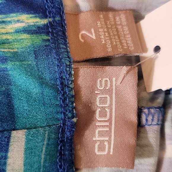 Chico's - Blue Skirt - Size 2 - Picture 3 of 4